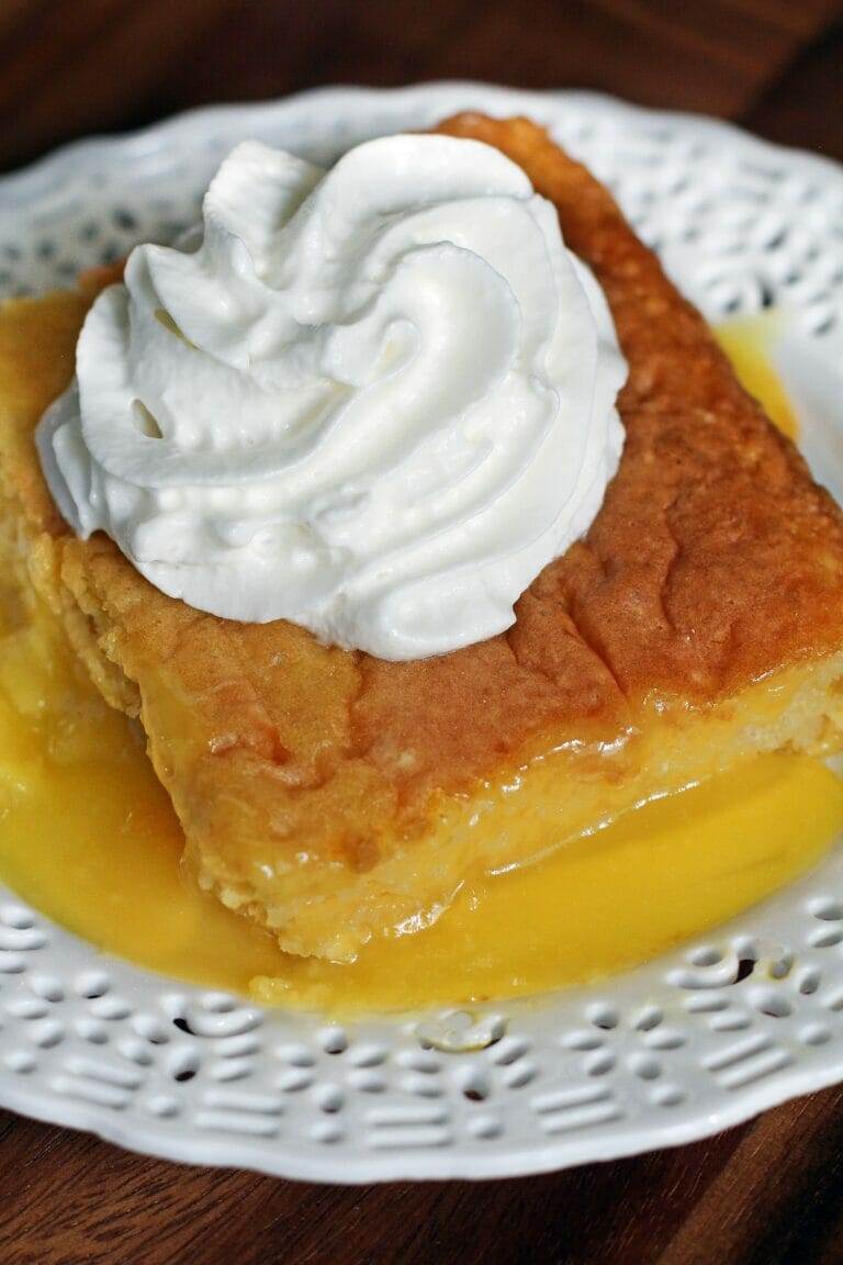 Easy Lemon Pudding Cake
