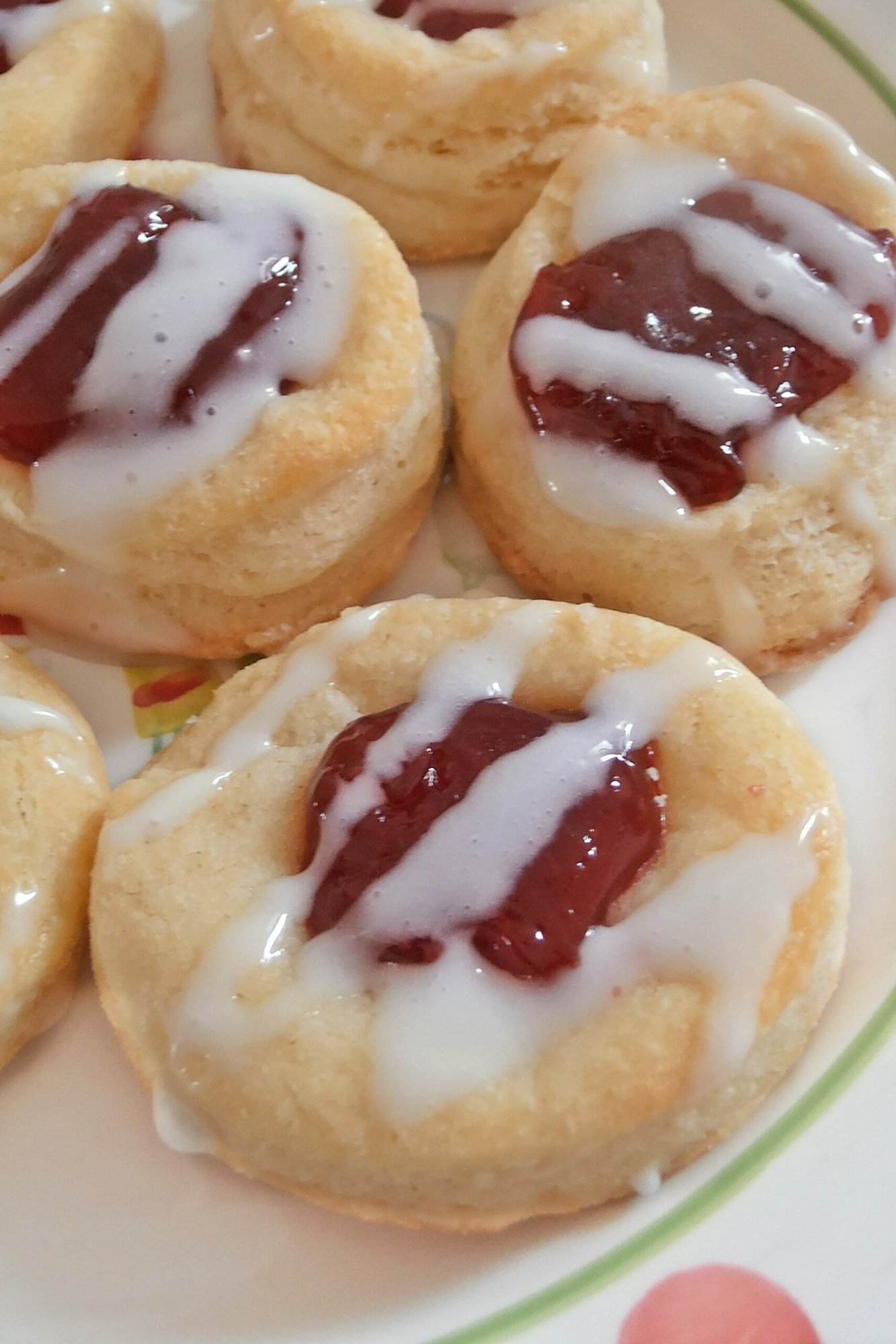 Cherry Kolacky Cookies