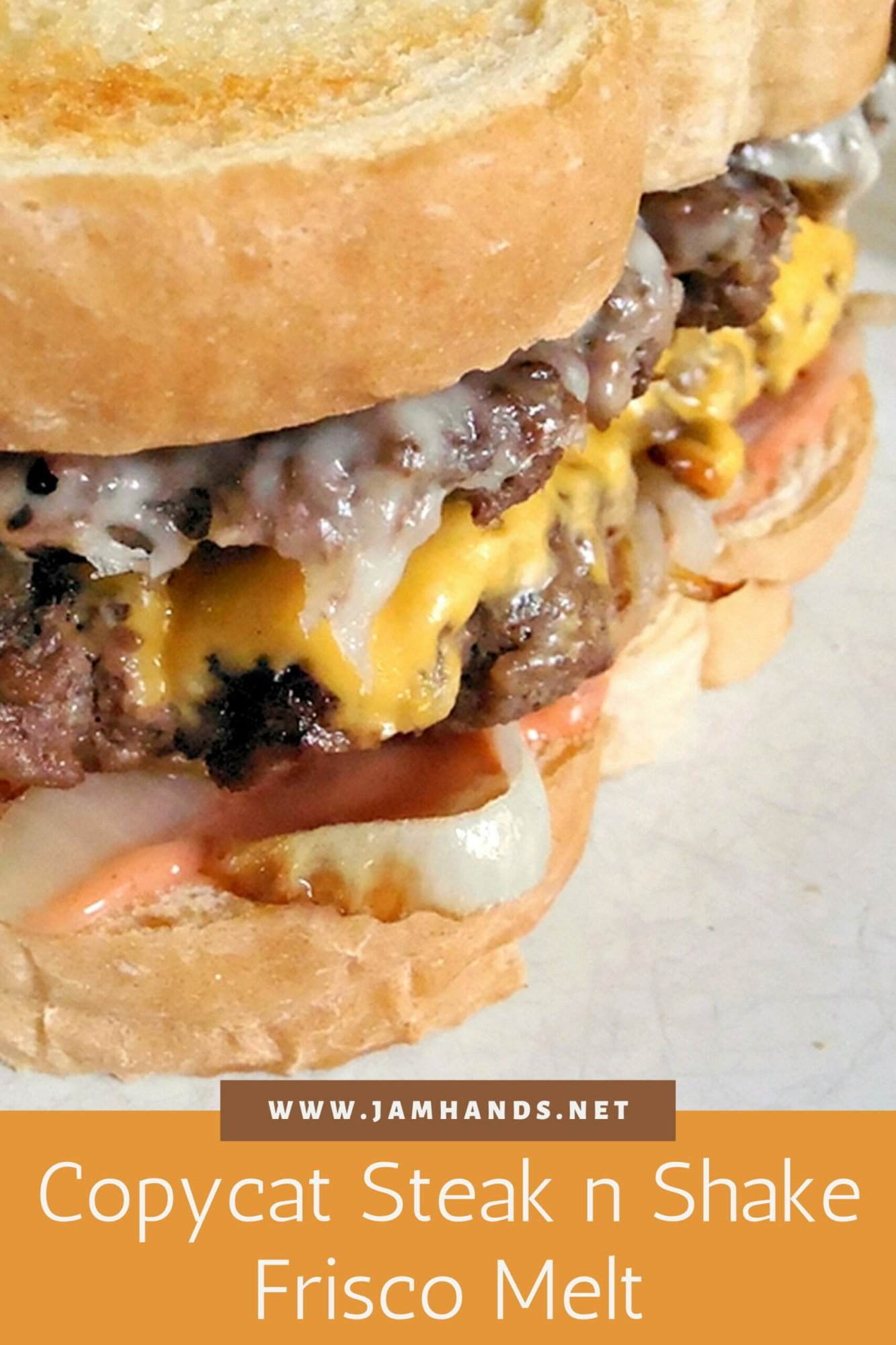Copycat Steak 'n' Shake Frisco Melts