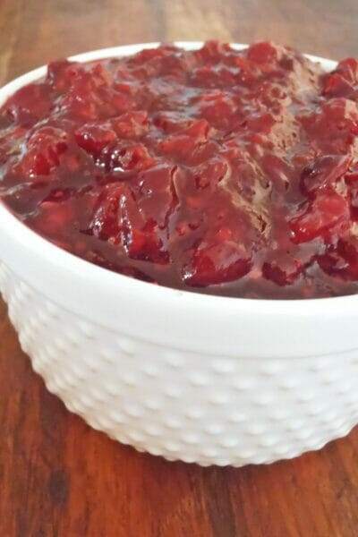 Cranberry Raspberry Sauce