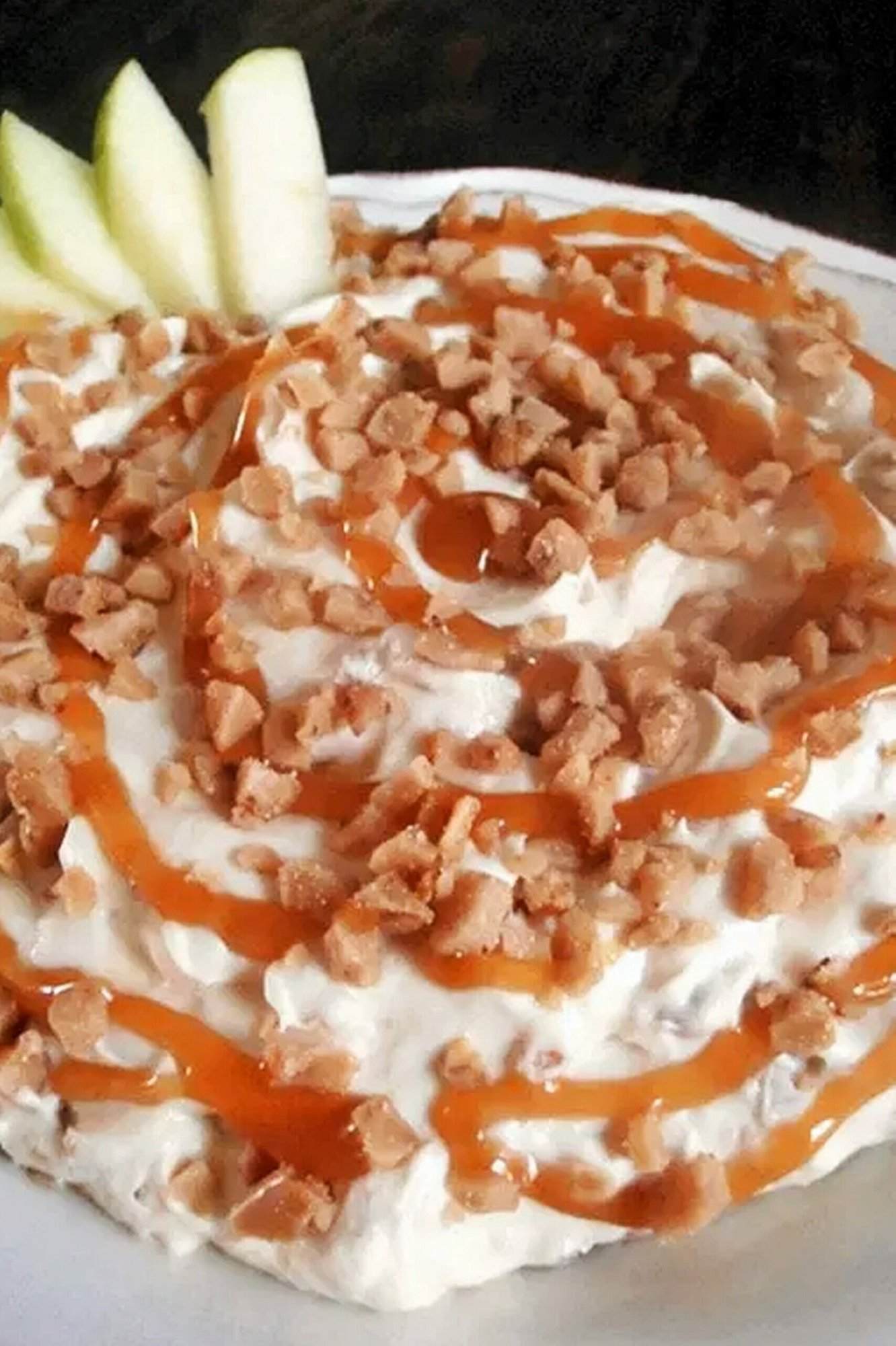 Creamy Caramel Toffee Dip