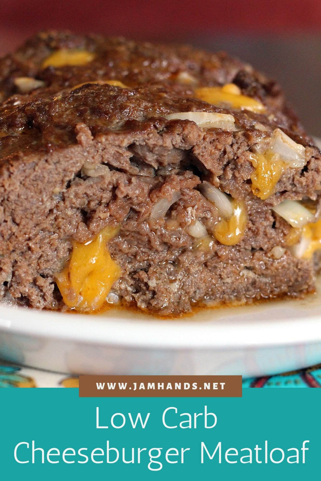 Low Carb Cheeseburger Meatloaf