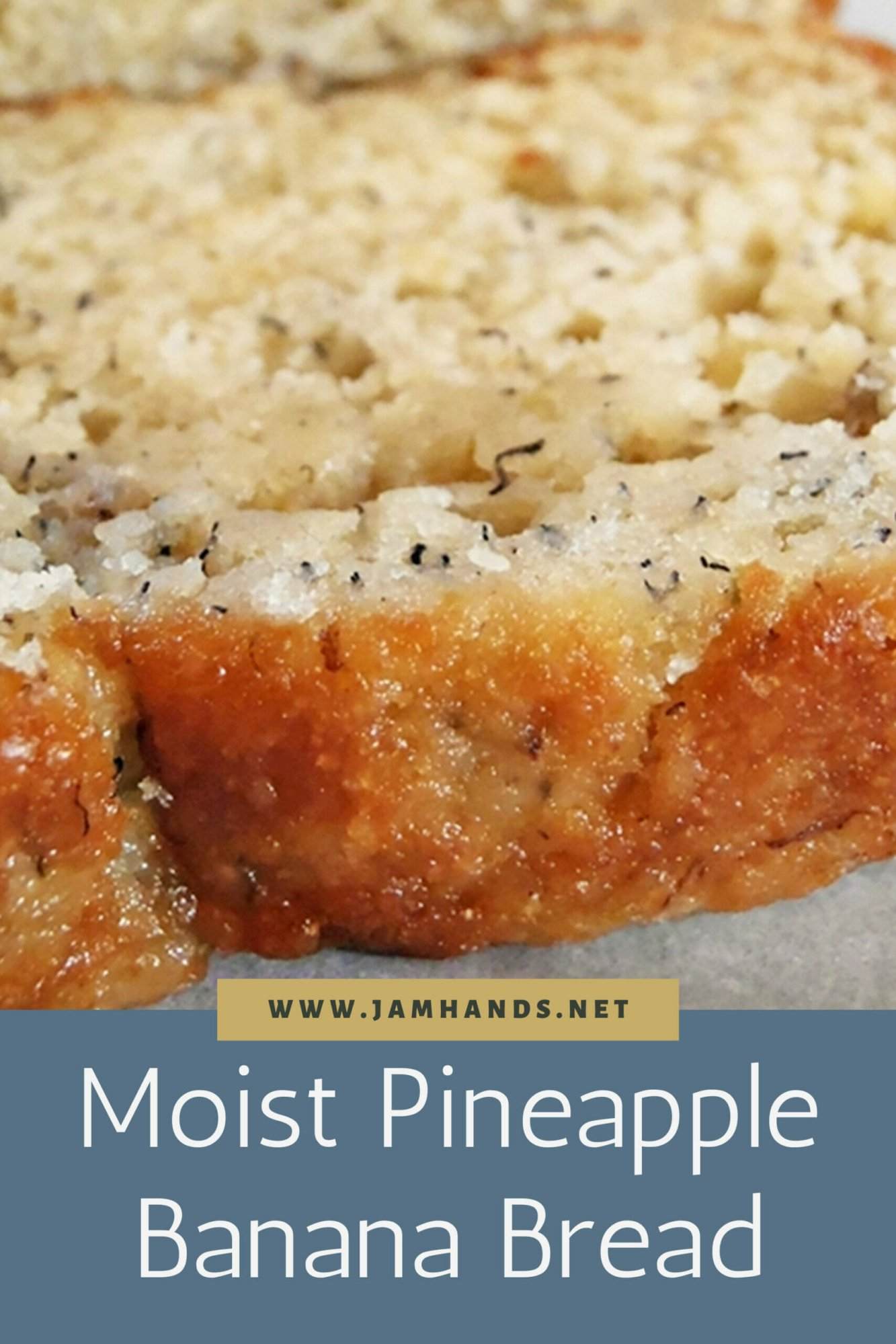Moist Pineapple Banana Bread
