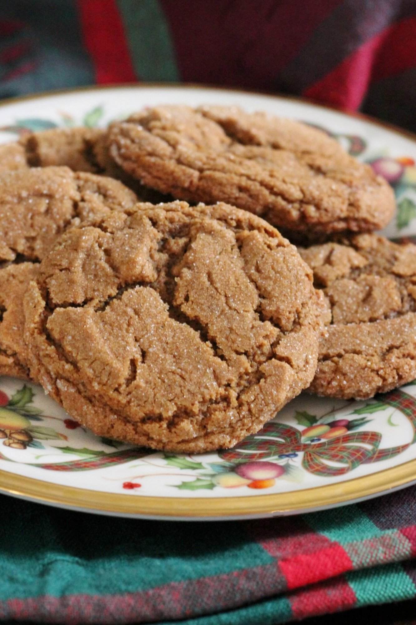 Old Fashioned Molasses Cookies
