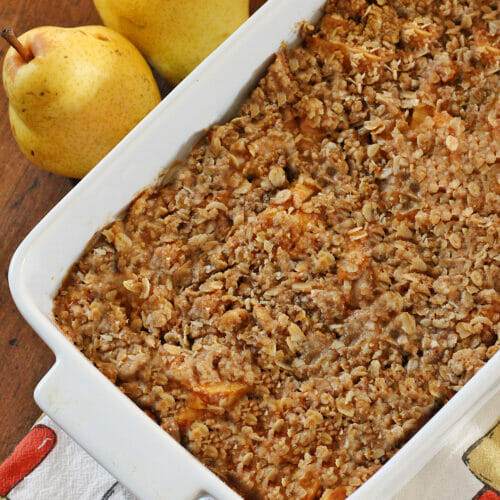 Apple Pear Crisp