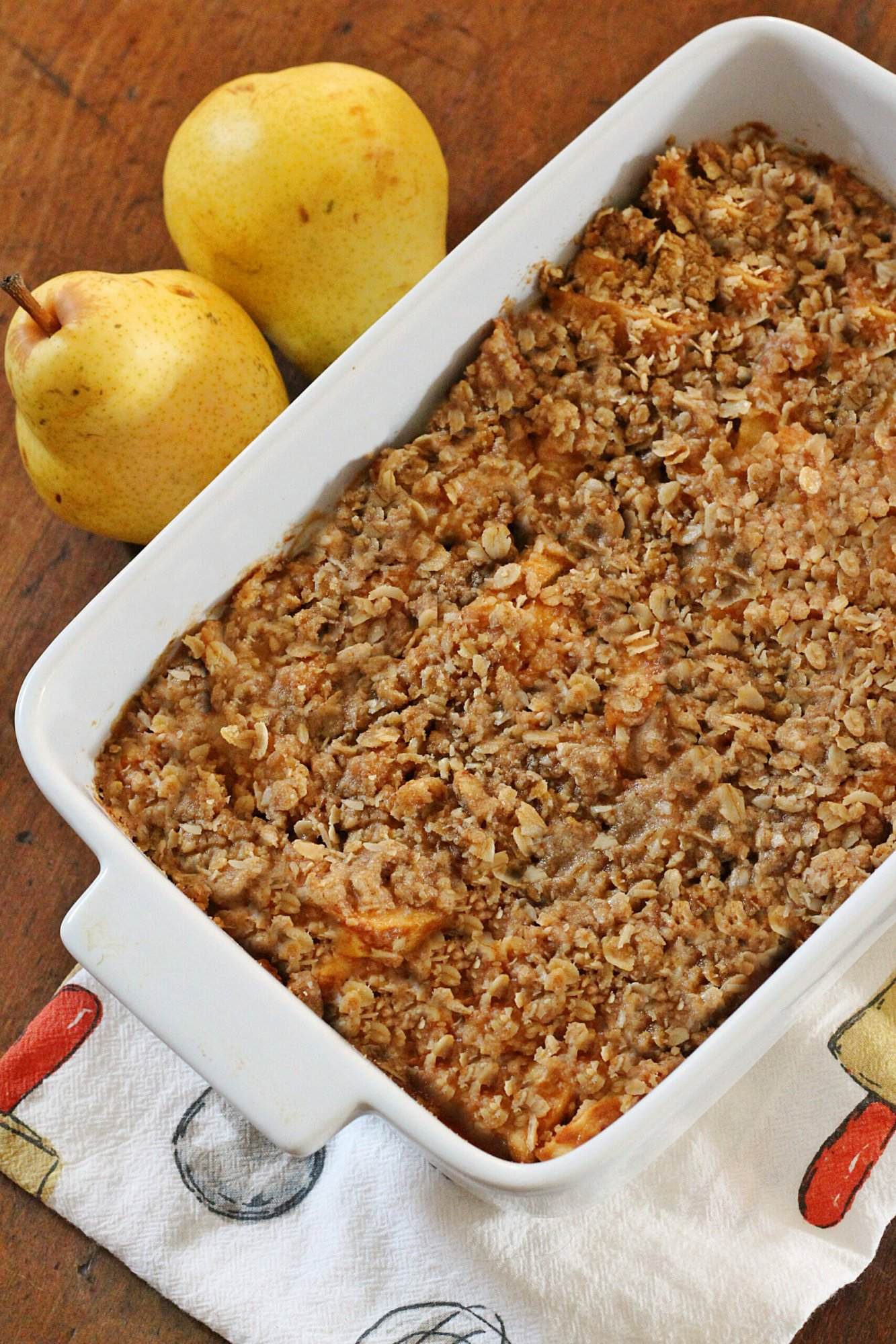 Apple Pear Crisp