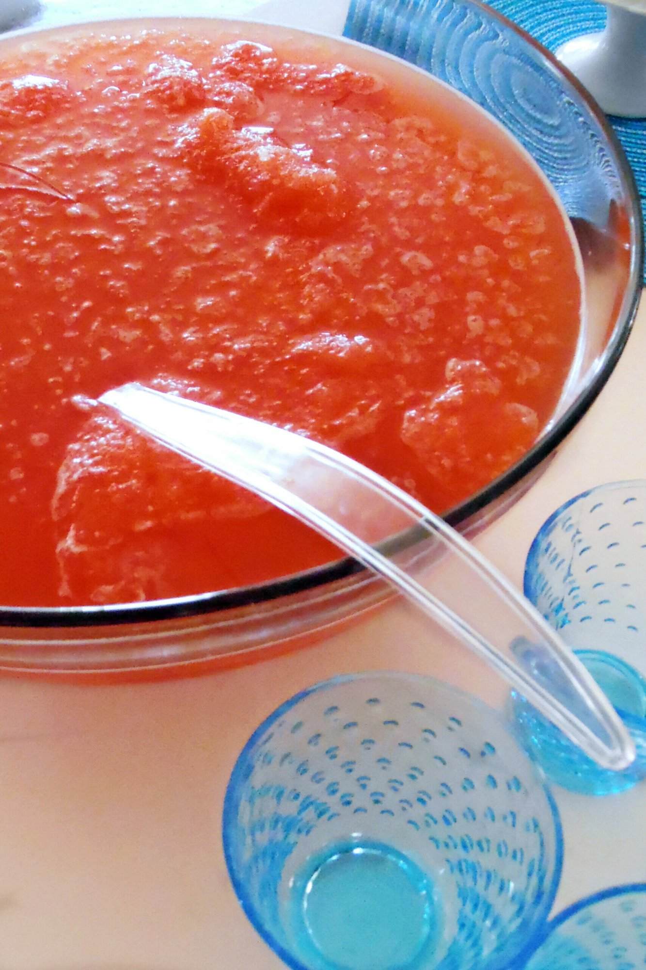 Strawberry Slush Punch