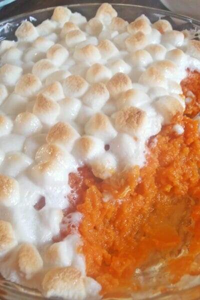Sweet Potatoes with Marshmallows