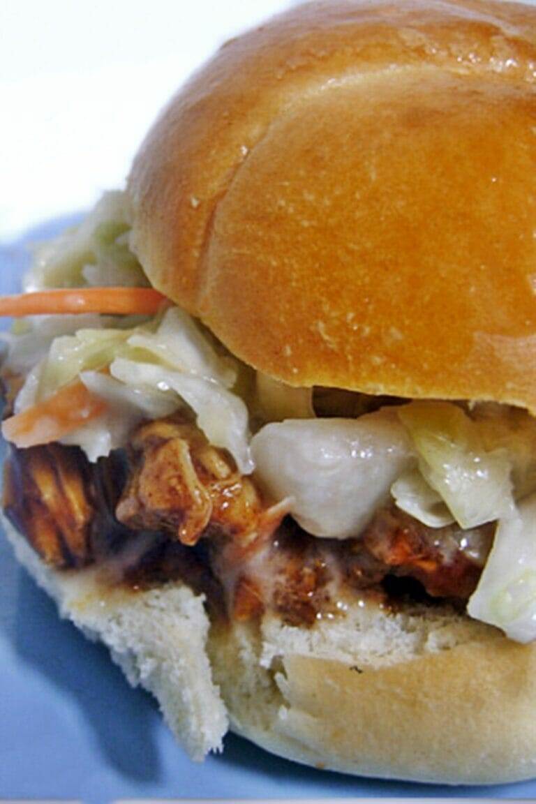 Slow Cooker Root Beer Pulled Pork Sandwiches