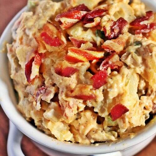 TikTok Bacon Mustard Potato Salad