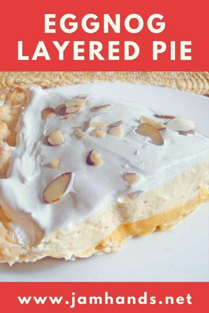 Eggnog Layered Pie